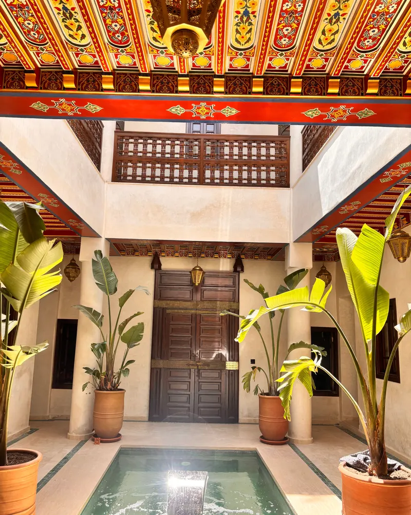 Une piscine au cœur de la maison