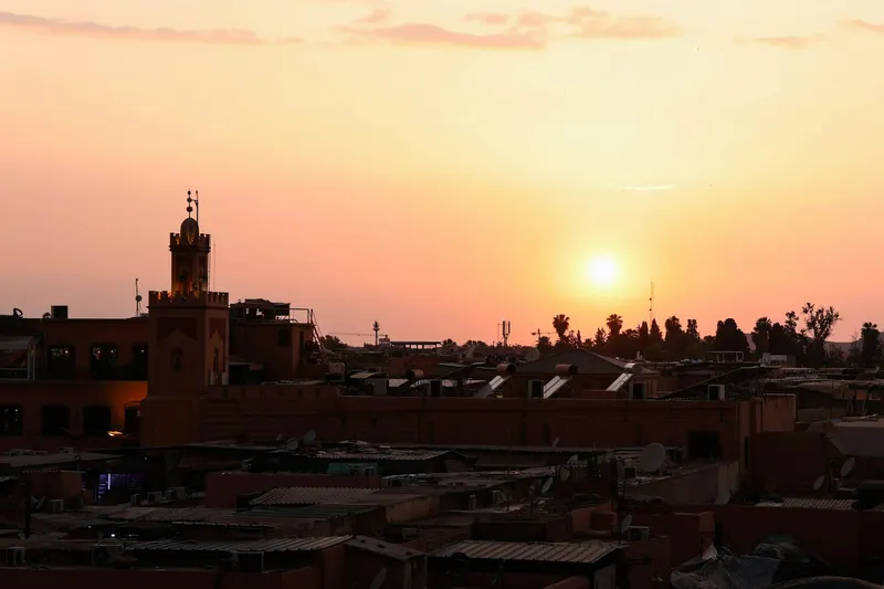 Soirées face à la Koutoubia